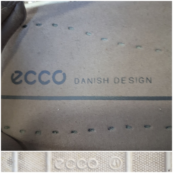 ECCO SOFT 5 3-STRAP SANDAL Rose Gold Size 41 - Picture 6 of 8